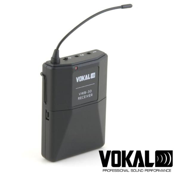 Imagem de Sistema Microfone com receptor compacto VWB30 Vokal Multimídia