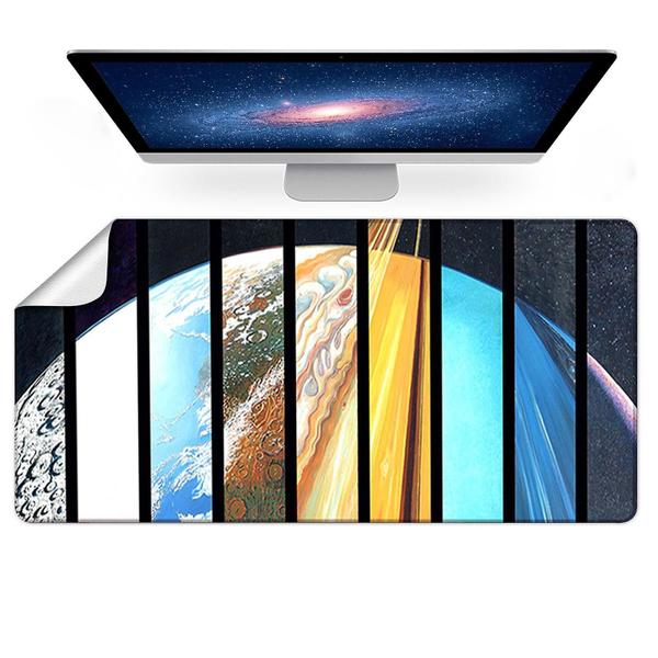 Imagem de Sistema Solar Universo Personalidade Oversize Espessado Lock Edge Mouse Pad