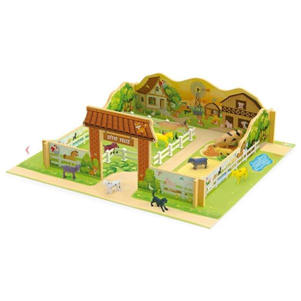 Imagem de Sitio Feliz Playset em Mdf Junges - 7897858315560