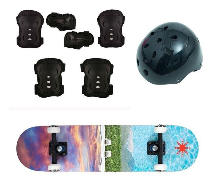 Imagem de Skate Bel  Fix com Equipamento de Proteção