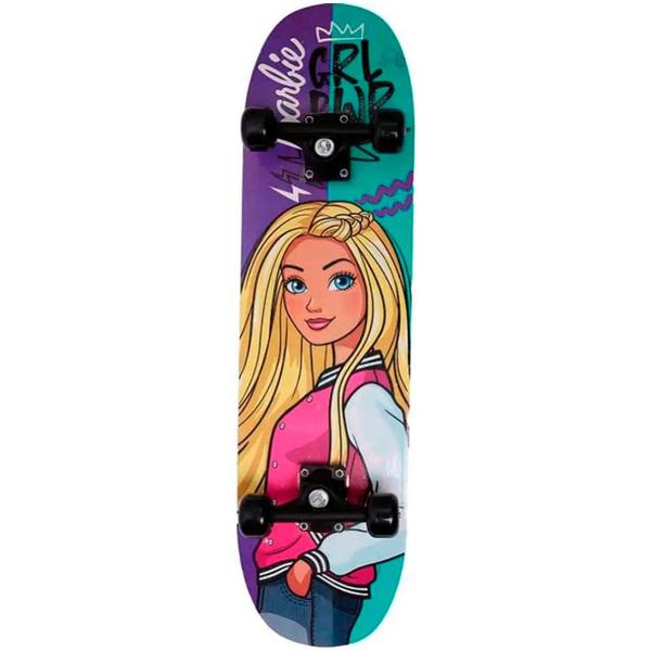 Imagem de Skate com Kit Proteção - Barbie Teen - Girl Power - Fun Divirta-se