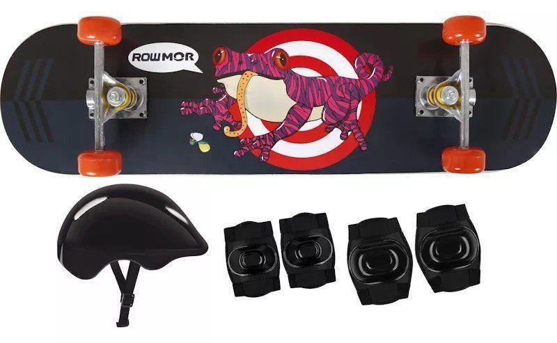 Imagem de SKATE COMPLETO INFANTIL 79cmx20cm SAPO C/ACESSORIOS R.0201 MOR