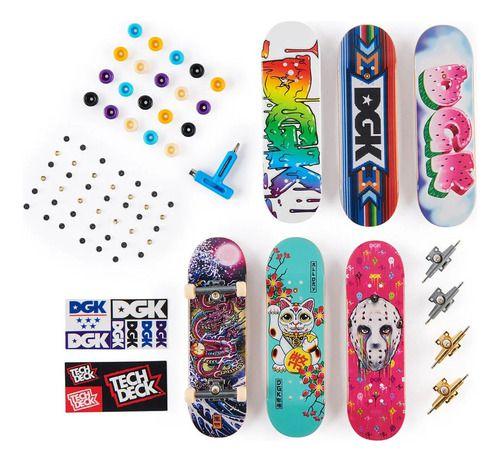 Imagem de Skate De Dedo 6 Shapes Tech Deck Pro Coleção