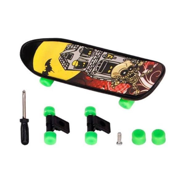 Imagem de Skate de Dedo C/ Acessórios Fingerboard Troca Truck Rodinhas