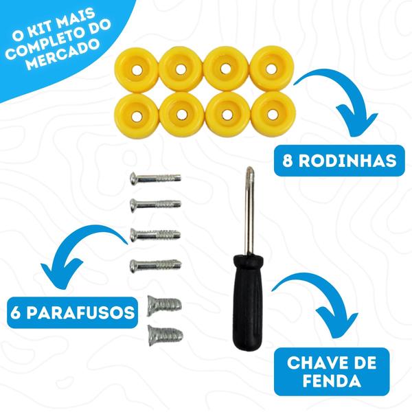 Imagem de Skate de Dedo Fingerboard Brinquedo Mini Kit 4 Presente