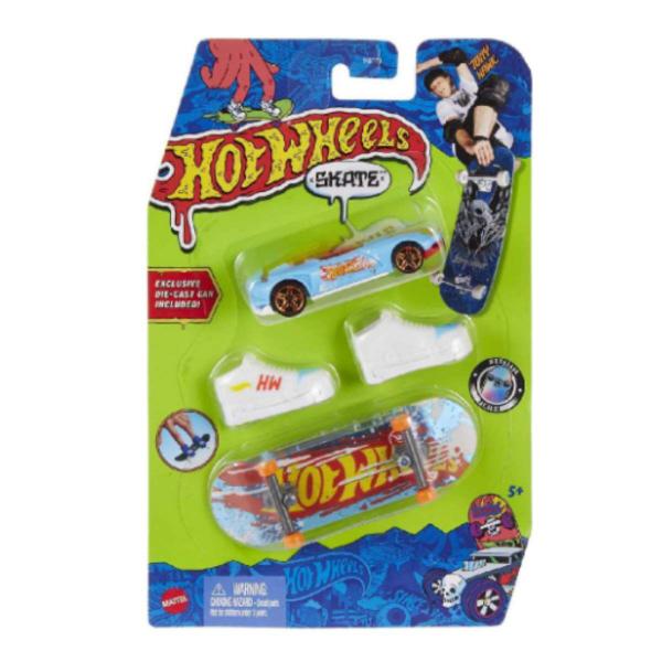 Imagem de Skate De Dedo  Hot Wheels - Skate, Tênis E Carro