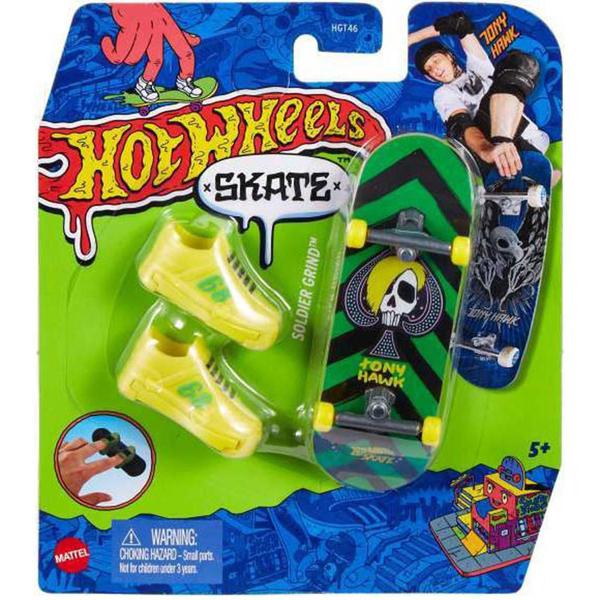 Skate de Dedo - Hot Wheels - Tony Hawk - Sortido - Mattel Imagem de Skate de Dedo - Hot Wheels - Tony Hawk - Sortido - Mattel
