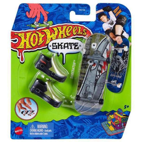 Skate de Dedo - Hot Wheels - Tony Hawk - Sortido - Mattel Imagem de Skate de Dedo - Hot Wheels - Tony Hawk - Sortido - Mattel
