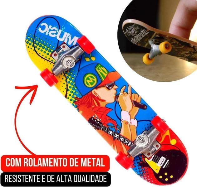 Skate De Dedo Kit Com 5 - Park Street - Brinkzania Bar022 Imagem de Skate De Dedo Kit Com 5 - Park Street - Brinkzania Bar022