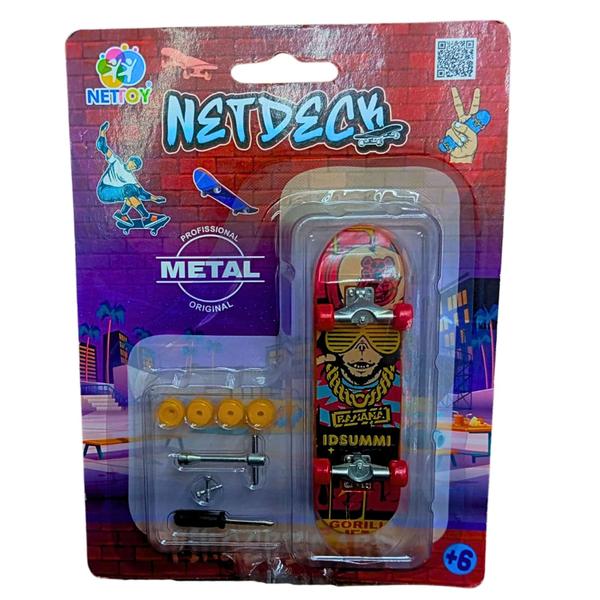 Imagem de Skate de Dedo Netdeck 30200 - Modelos Sortidos - Nettoy