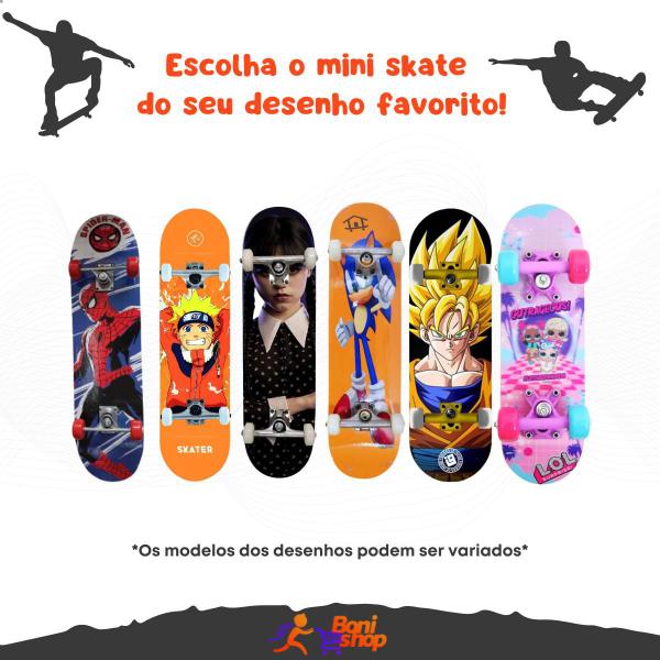 SKATE DE DEDO personagens FINGERBOARD BRINQUEDO INFANTIL - SUPER99 Imagem de SKATE DE DEDO personagens FINGERBOARD BRINQUEDO INFANTIL
