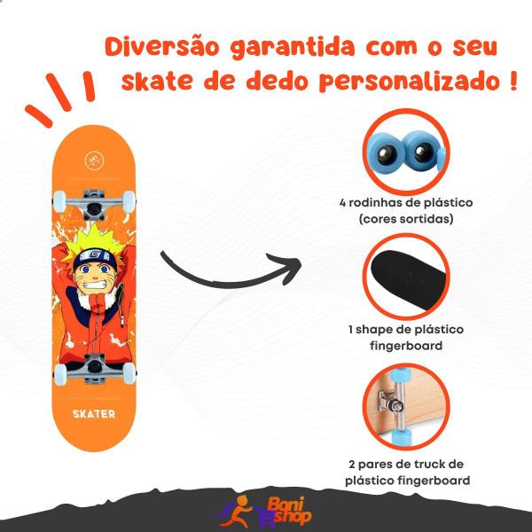 SKATE DE DEDO personagens FINGERBOARD BRINQUEDO INFANTIL - SUPER99 Imagem de SKATE DE DEDO personagens FINGERBOARD BRINQUEDO INFANTIL