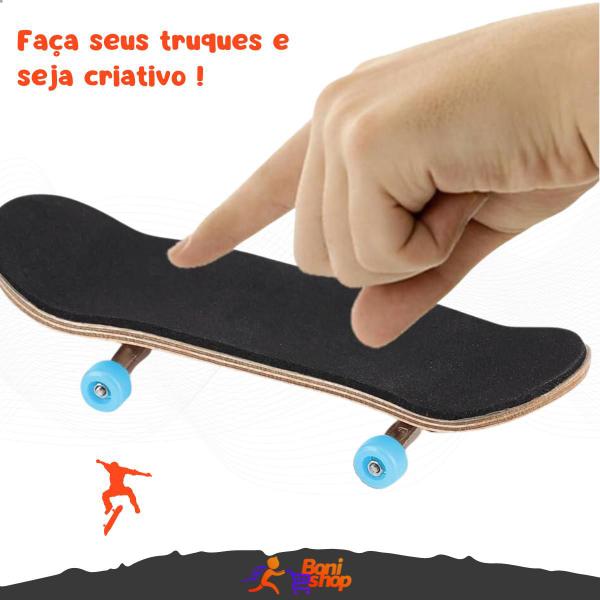 Imagem de SKATE DE DEDO personagens FINGERBOARD BRINQUEDO INFANTIL