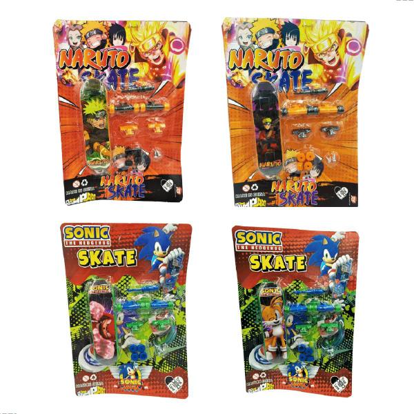 SKATE DE DEDO personagens FINGERBOARD BRINQUEDO INFANTIL - SUPER99 Imagem de SKATE DE DEDO personagens FINGERBOARD BRINQUEDO INFANTIL