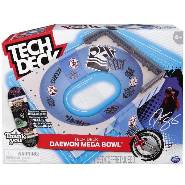 Imagem de Skate de dedo pista skatepark mega bowl daewon tech deck sunny