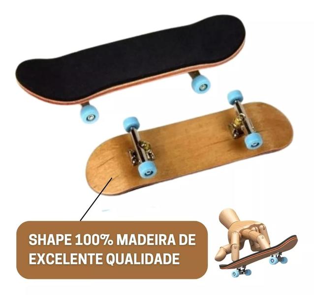 Imagem de Skate de Dedo profissional Madeira FingerBoad - Smac