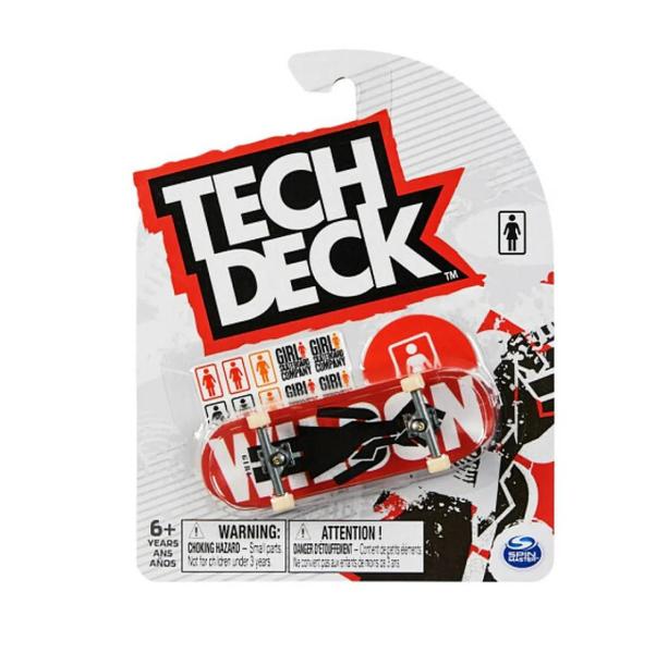 Imagem de Skate De Dedo Profissional Tech Deck + Adesivos - Sortido