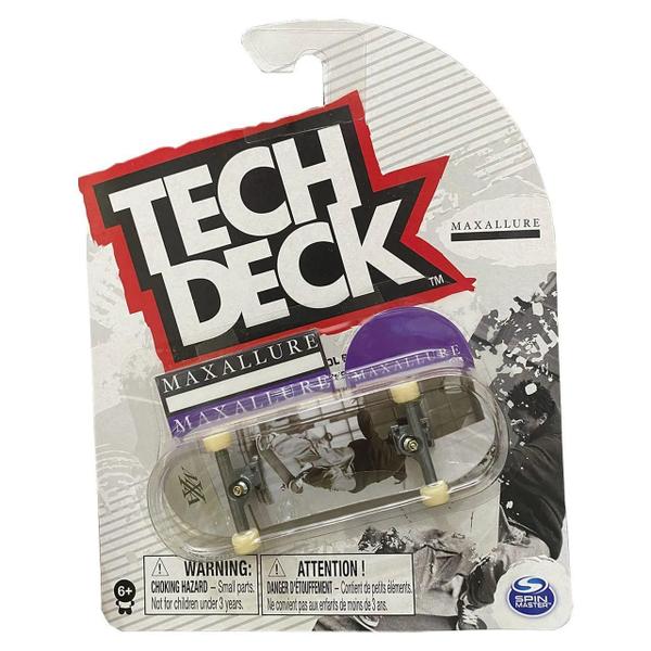 Imagem de Skate De Dedo Profissional Tech Deck + Adesivos - Sortido