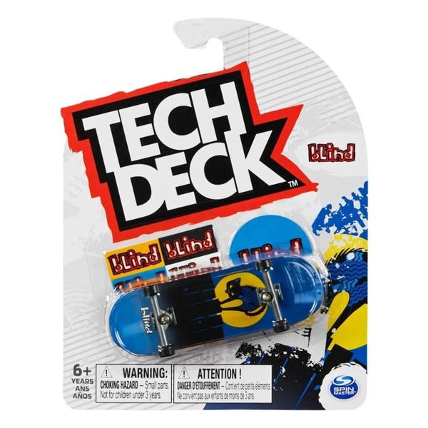 Imagem de Skate De Dedo Profissional Tech Deck + Adesivos - Sortido