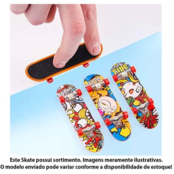 Imagem de Skate de Dedo Surpresa - 9 cm - Pro Deck - 1 Skate - Multikids