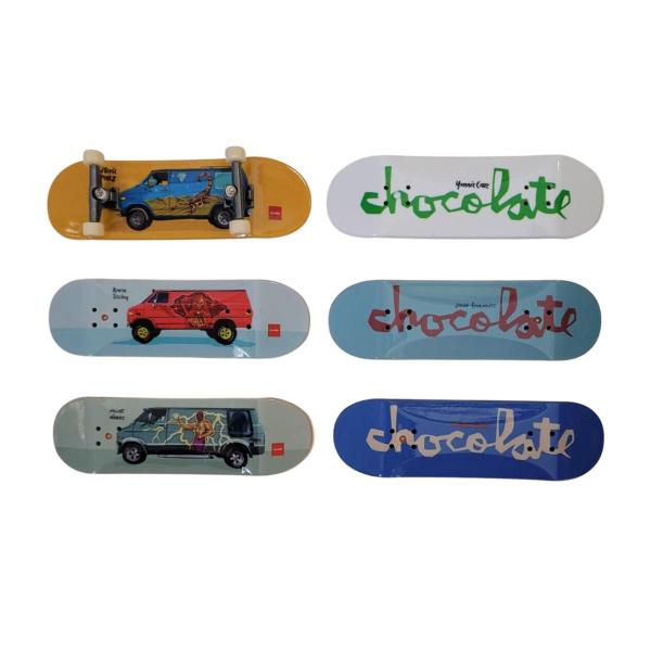 Imagem de Skate de Dedo Tech Deck Chocolate Com 6 Skates - Sunny