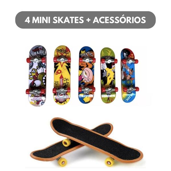 Skate Dedo - Kit de Aventuras Urbanas - Skate de Dedo AE Imagem de Skate Dedo - Kit de Aventuras Urbanas