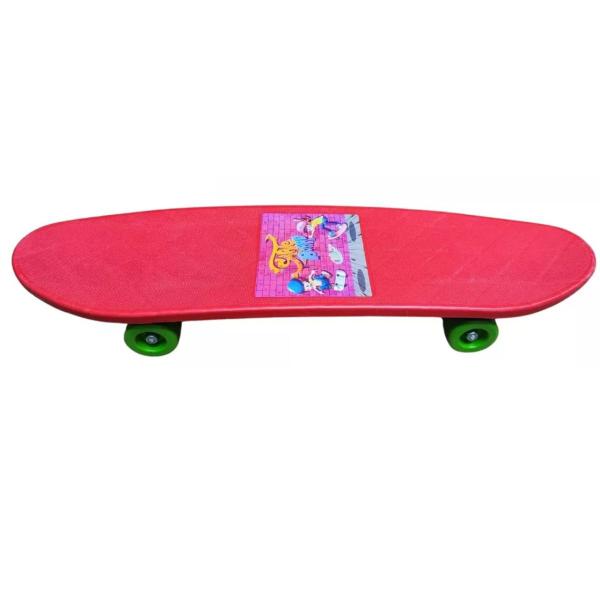 Imagem de Skate Infantil Divertido Brinquedo Radical Reforçado 52 Cm