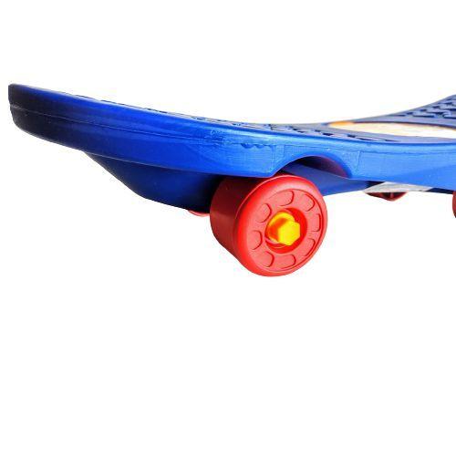 Imagem de Skate Infantil Primeiros Passos Diversão Criança 50Cm Azul