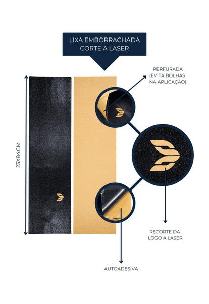 Imagem de Skate Maple Profissional Montado Cisco Importado Truck 139Mm