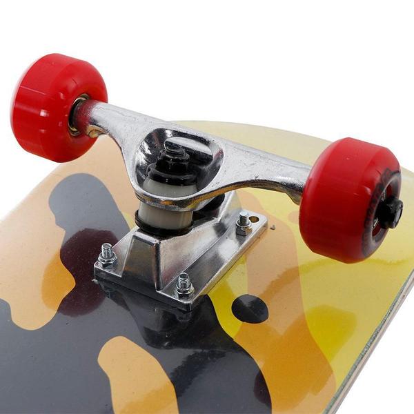 Imagem de Skate Montado Hondar Goop Iniciante Amarelo/Vermelho