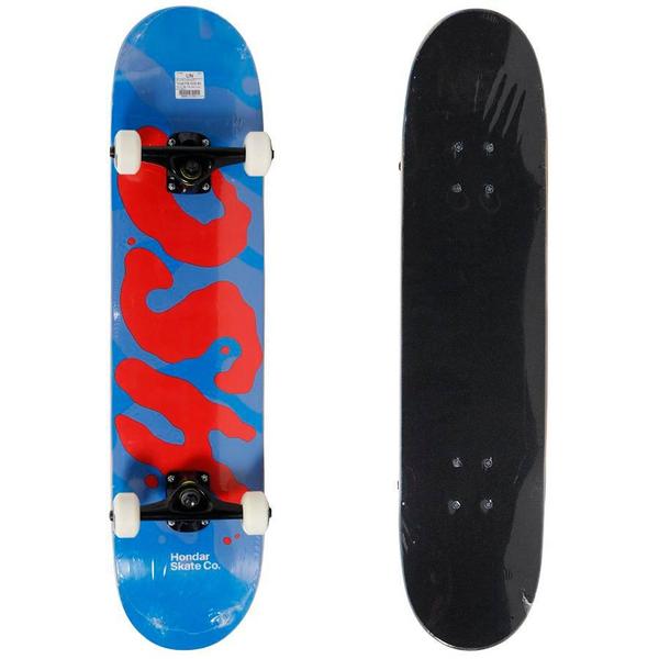 Imagem de Skate Montado Hondar Serie Goop Iniciante Azul/Preto/Branco