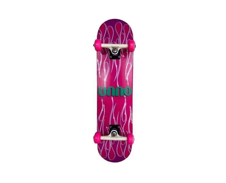 Imagem de Skate Montado Street Unno Pink