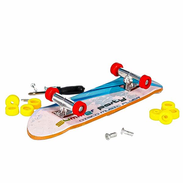 Imagem de Skate Multicor Ferramentas Conjunto Fingerboard Sortido - Dute Toys