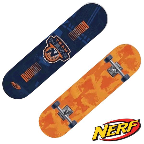 Imagem de Skate Nerf Radical Skateboard Infantil até 40kg Multikids