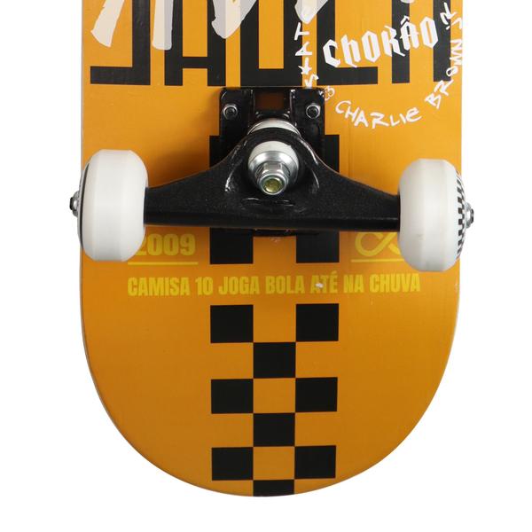 Imagem de Skate Profissional Charlie Brown Jr Montado Rolamentos ABEC5 Rodas 53mm Kronik