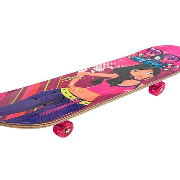 Imagem de Skate Rosa Simples Fenix Rosa