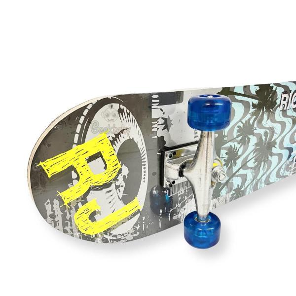 Imagem de Skate Skateboard Iniciante 70Kg Completo Shape 7.0 Montado