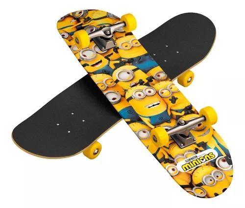 Imagem de Skate Skateboard Minions 3d Maple 31 Infantil Iniciante