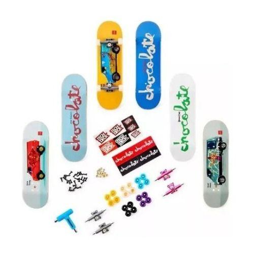 Imagem de Skate Tech Deck Kit Com 6 Shapes Coleção Especial Chocolate