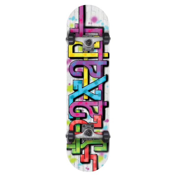 Imagem de Skate Traxart Intermediário Traxart Wall Design Colorido DX-039