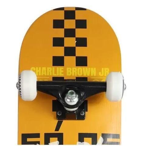 Imagem de Skateboard Kronik Charlie Brown Jr Só Os Loucos - Bel Fix