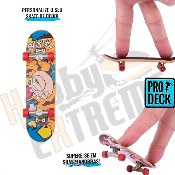 Imagem de Skates De Dedo Mini Fingerboard c/ Acessórios Prodeck BR1804