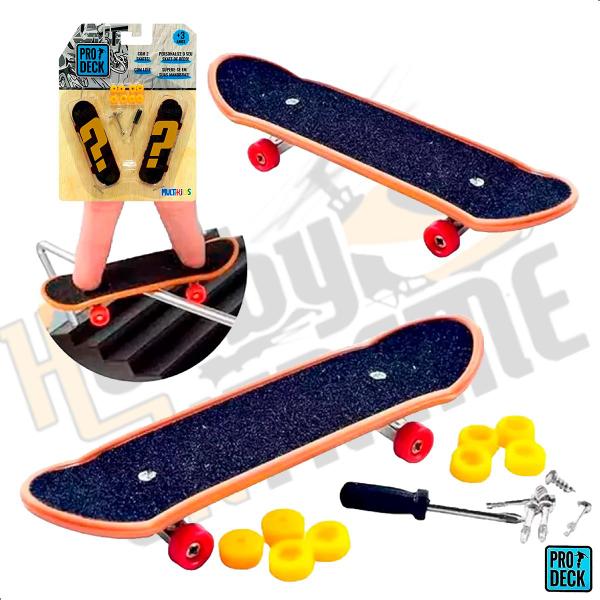 Imagem de Skates De Dedo Mini Fingerboard c/ Acessórios Prodeck BR1804