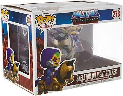 Imagem de Skeletor com Night Stalker Funko POP Retro Masters of the Universe em Multicolorido - 56201 -- 'Skeletor e Night Stalker Funko POP Retrô dos Mestres do Universo Multicolorido - 56201'