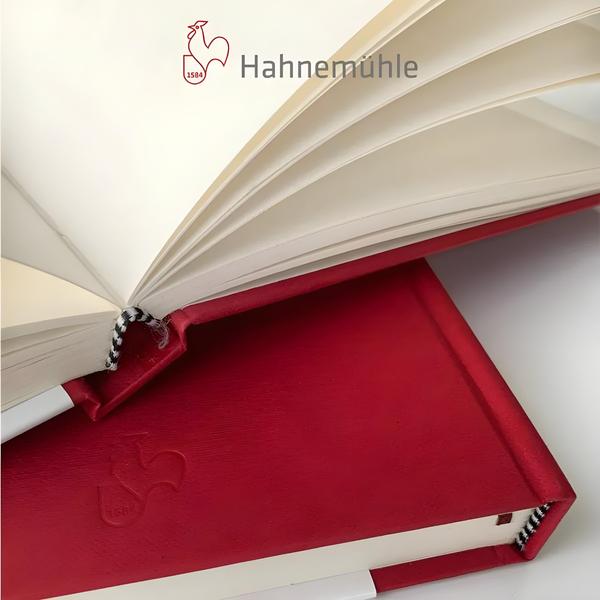 Imagem de Sketch Book Hahnemuhle D&s A5 140g/m2 Vermelho Paisagem 80 Fls