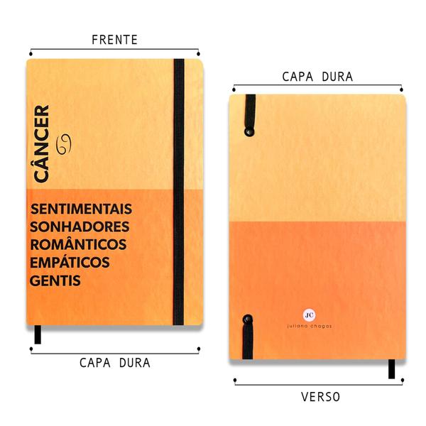 Imagem de Sketchbook Caderno com Pauta Signos Caderno Capa Dura A5