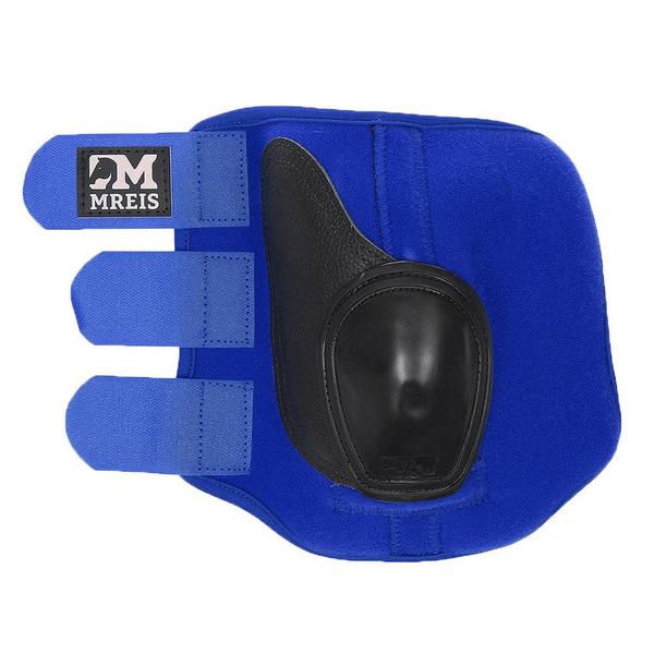 Imagem de Skid Boot Médio para Cavalo em Neoprene Azul Mreis 31642