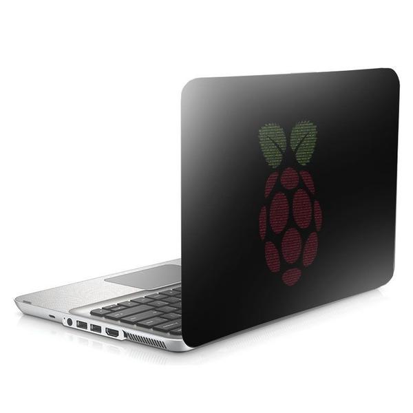 Imagem de Skin Adesivo Protetor para Notebook 17" Raspbnerry Pie d18