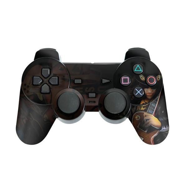 Imagem de Skin Compatível PS2 Controle Adesivo - Guitar Hero III 3