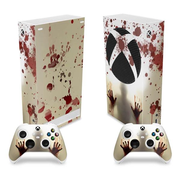 Imagem de Skin Compatível Xbox Series S Vertical Adesivo - Fear The Walking Dead